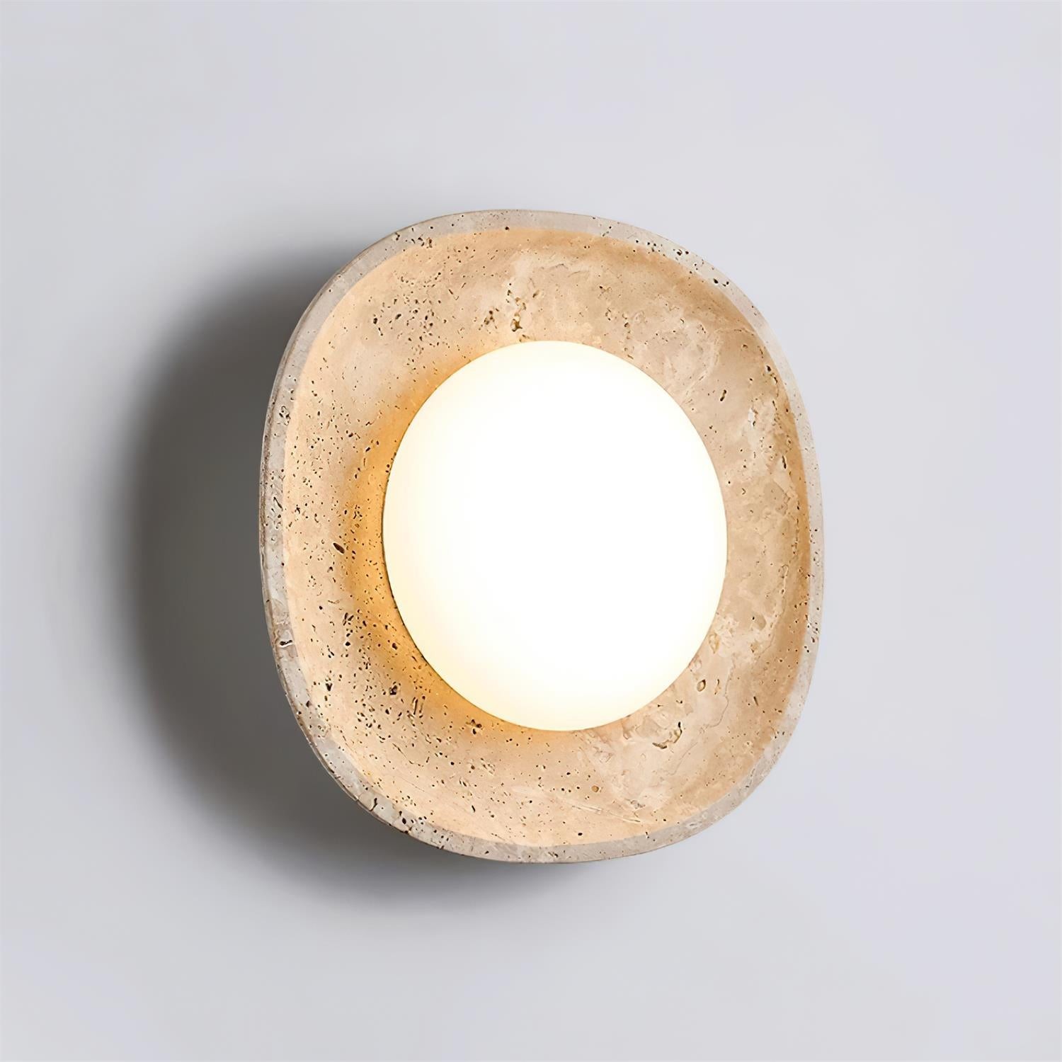 Japanse stijl Wabi-Sabi stenen wandlamp HL442
