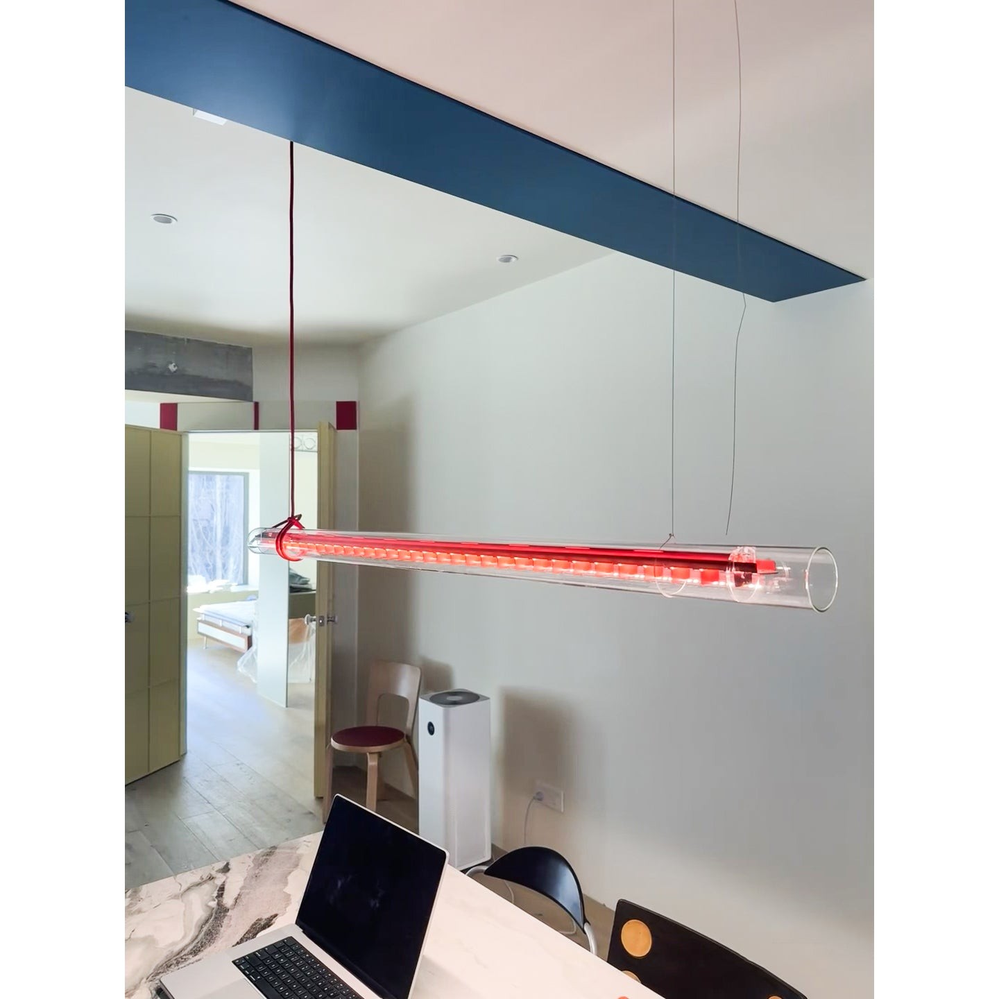 Buisvormige lineaire LED-hanglamp HL3249