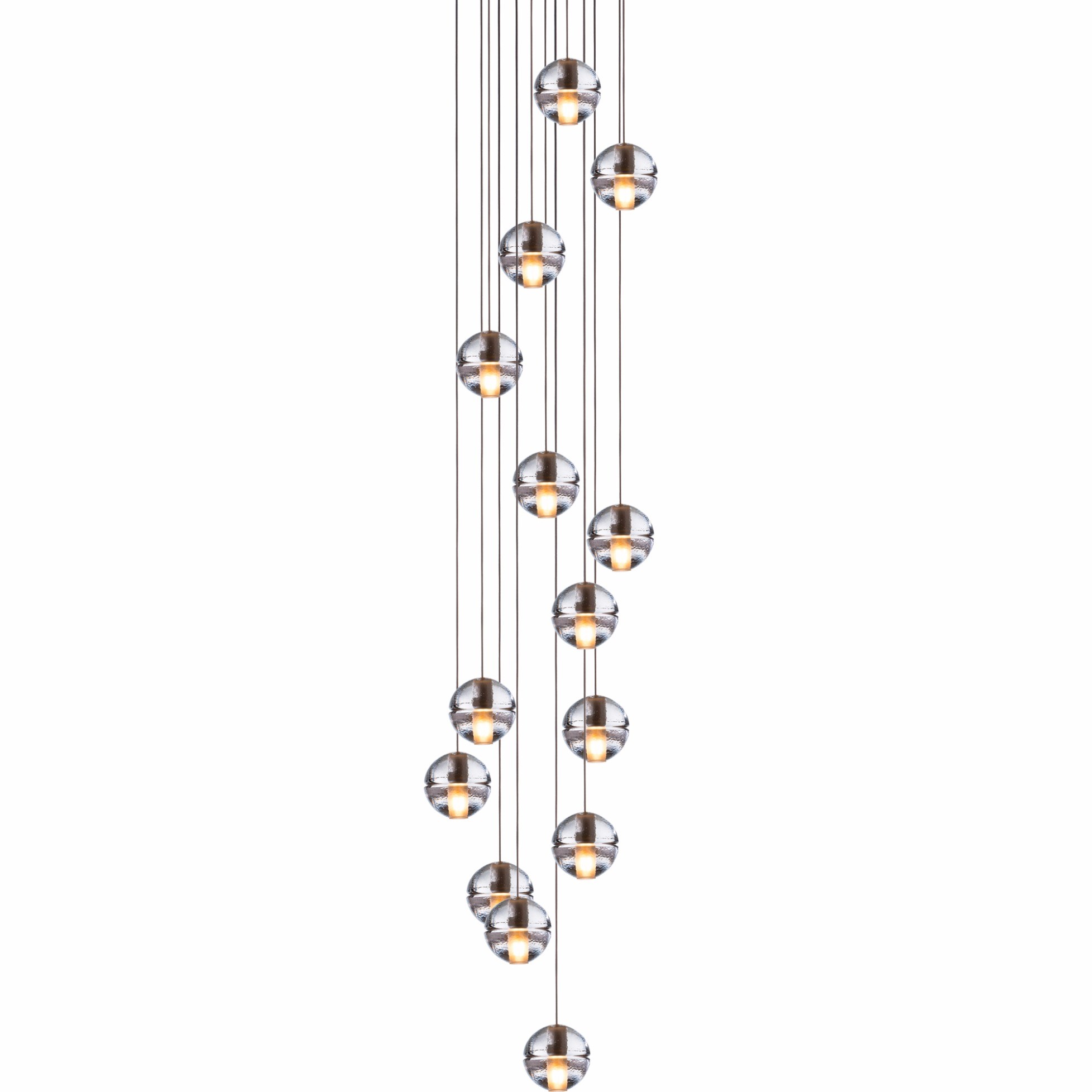 14.1M Glazen Bol Design Hanglamp