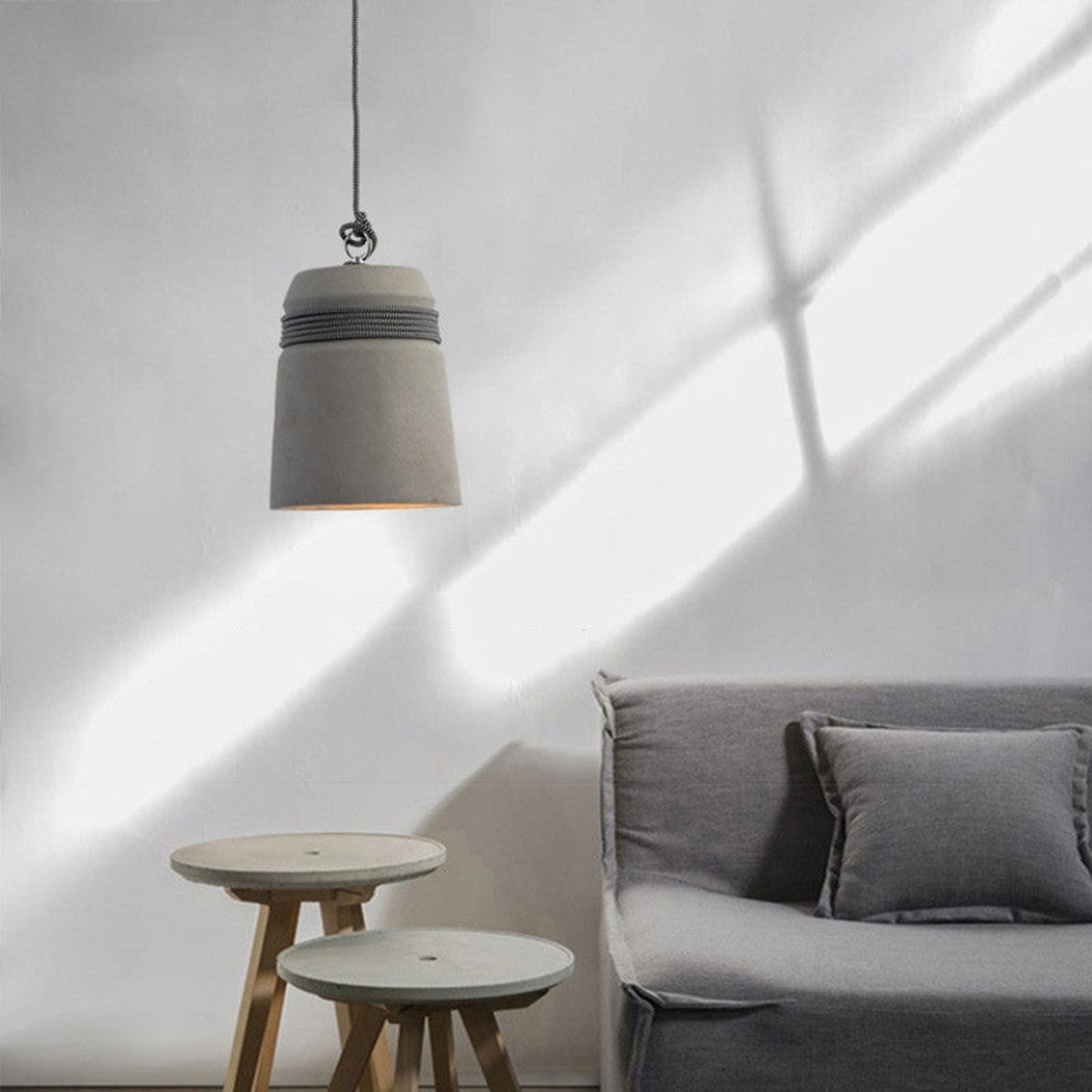 Nordic Cement Henneptouw Hanglamp HL928