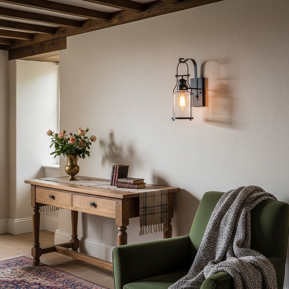 Ivoran Vintage industriële wandlamp - waterdichte wandlamp voor buiten HL1816