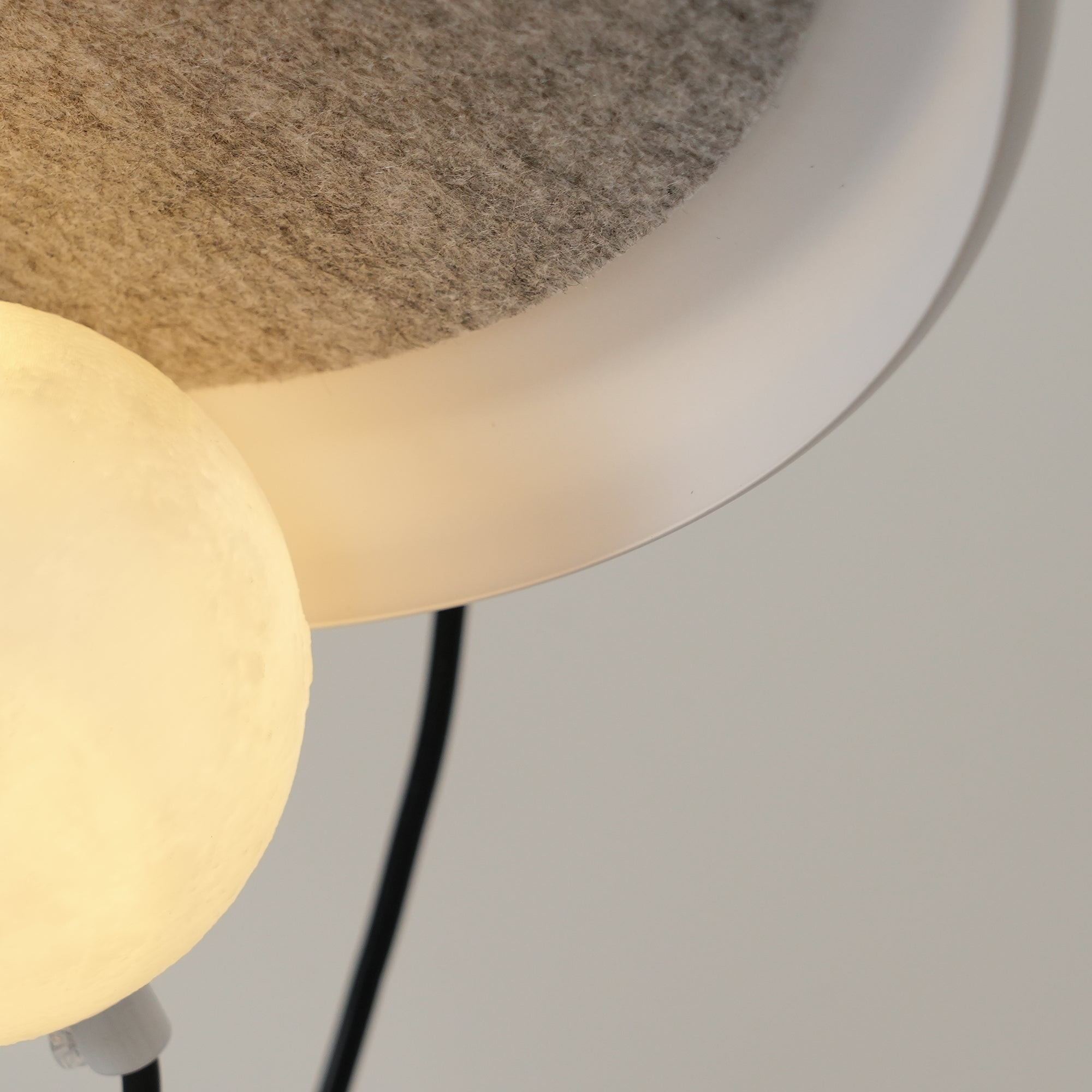 Akoestische schijf hanglamp HL3001