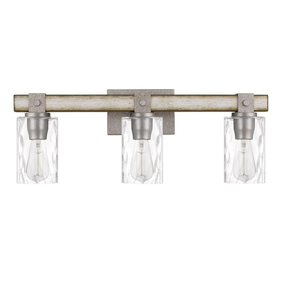 Antieke Cilindrische Glazen Industriële Wandlamp HL251