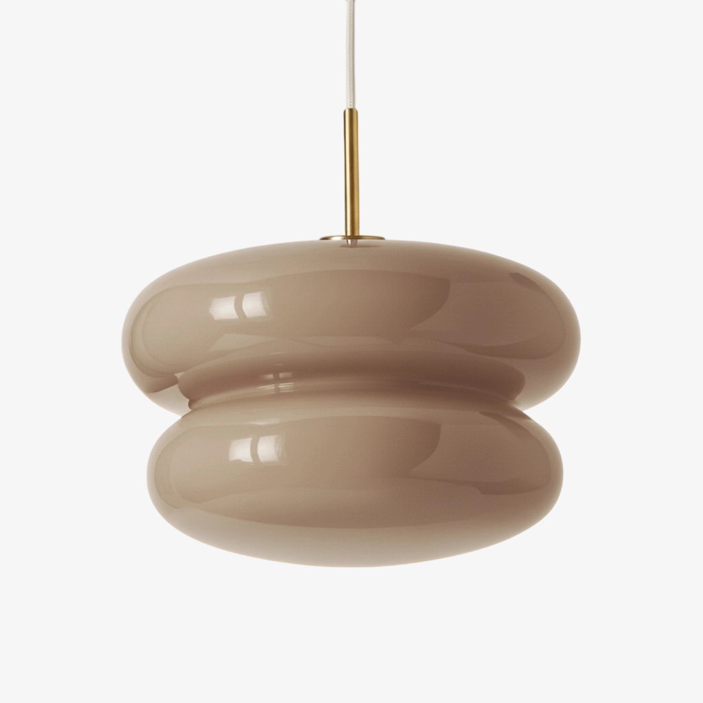 Orra Opaalglazen Hanglamp - Elegante Hanglamp met Dubbele Laag voor de Woonkamer HL1781