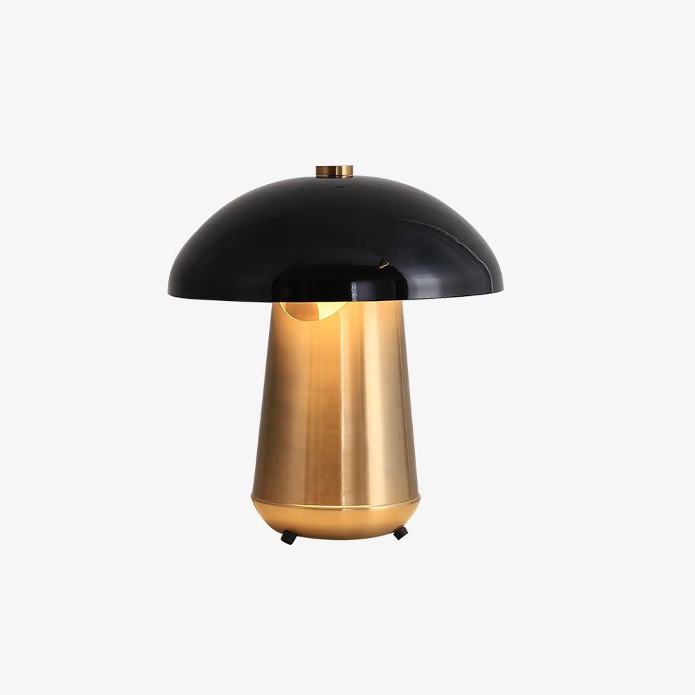 Metalen bedekte paddestoel holle tafellamp HL656