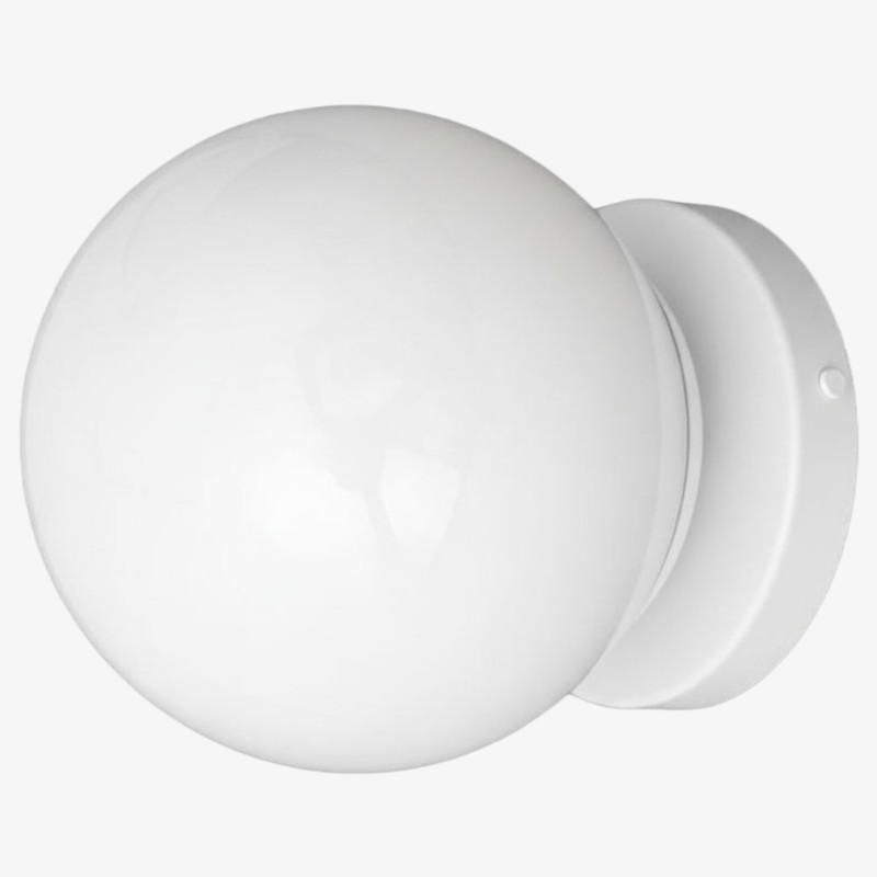 Glorica glazen bol wandlamp - veelkleurige moderne minimalistische lamp HL1721
