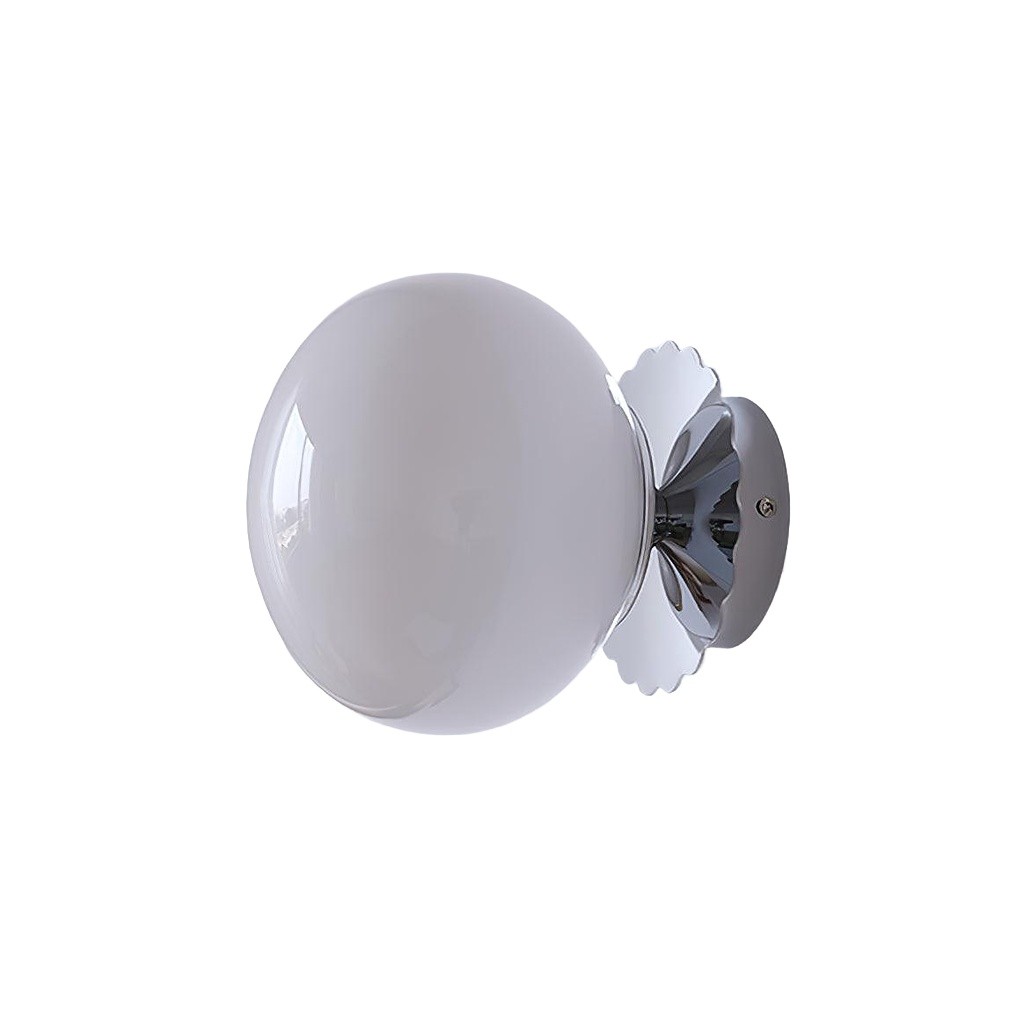 Middeleeuwse Bauhaus Glazen Bal Wandlamp HL290