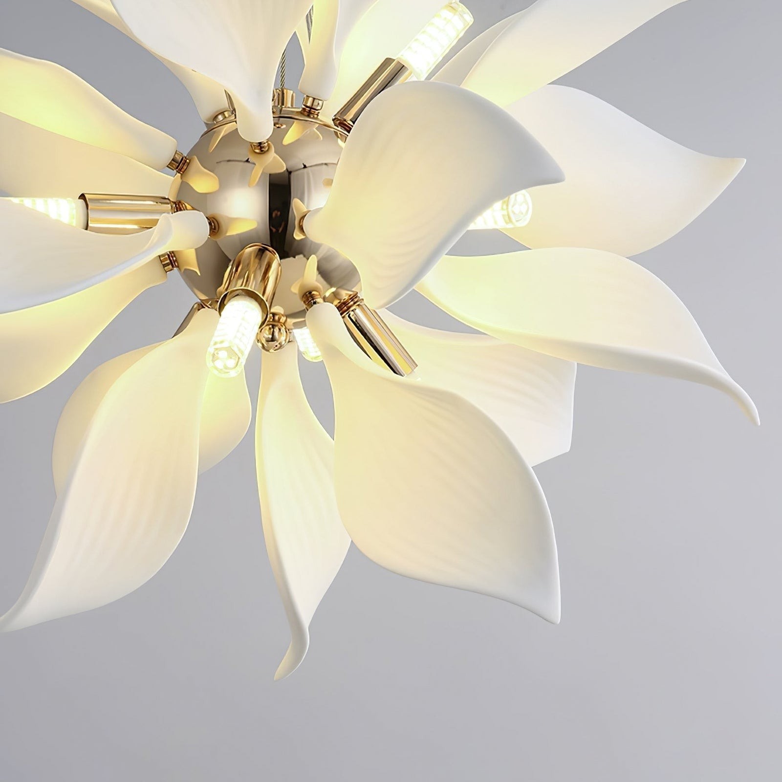Petaline Bloom keramische bloemen hanglamp HL1219
