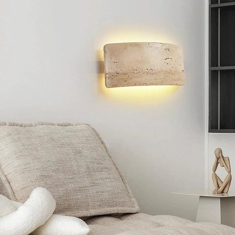 Moderne waterdichte buitenwandlamp van travertijn met IP65-classificatie HL3435