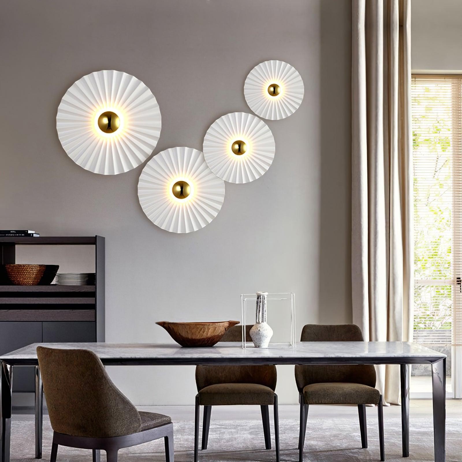 Moderne creatieve wandlamp met schelpmotief HL887