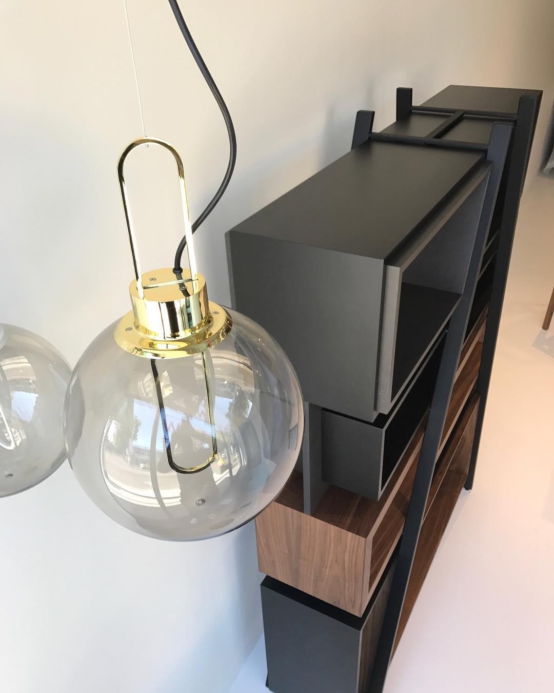 Hanglamp in bolvorm van helder glas HL651