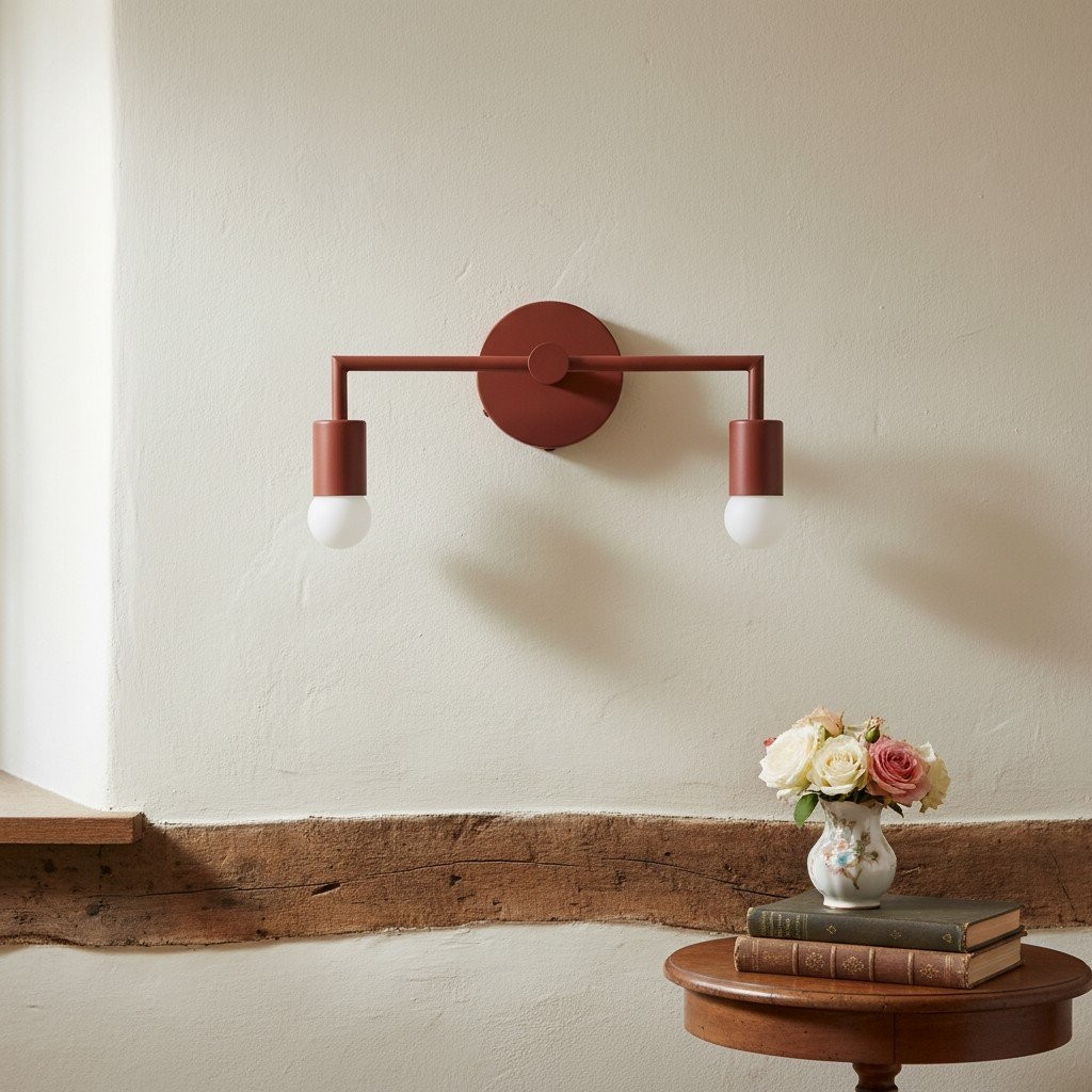 Mobilux Line Kleurrijke Badkamerlamp - Moderne Gepoedercoate Badkamerlamp HL1678