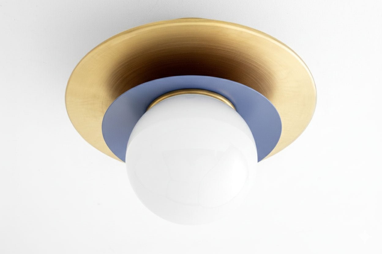 Artivo gelaagde moderne plafondlamp van messing - Stijlvolle woondecoratie HL1765