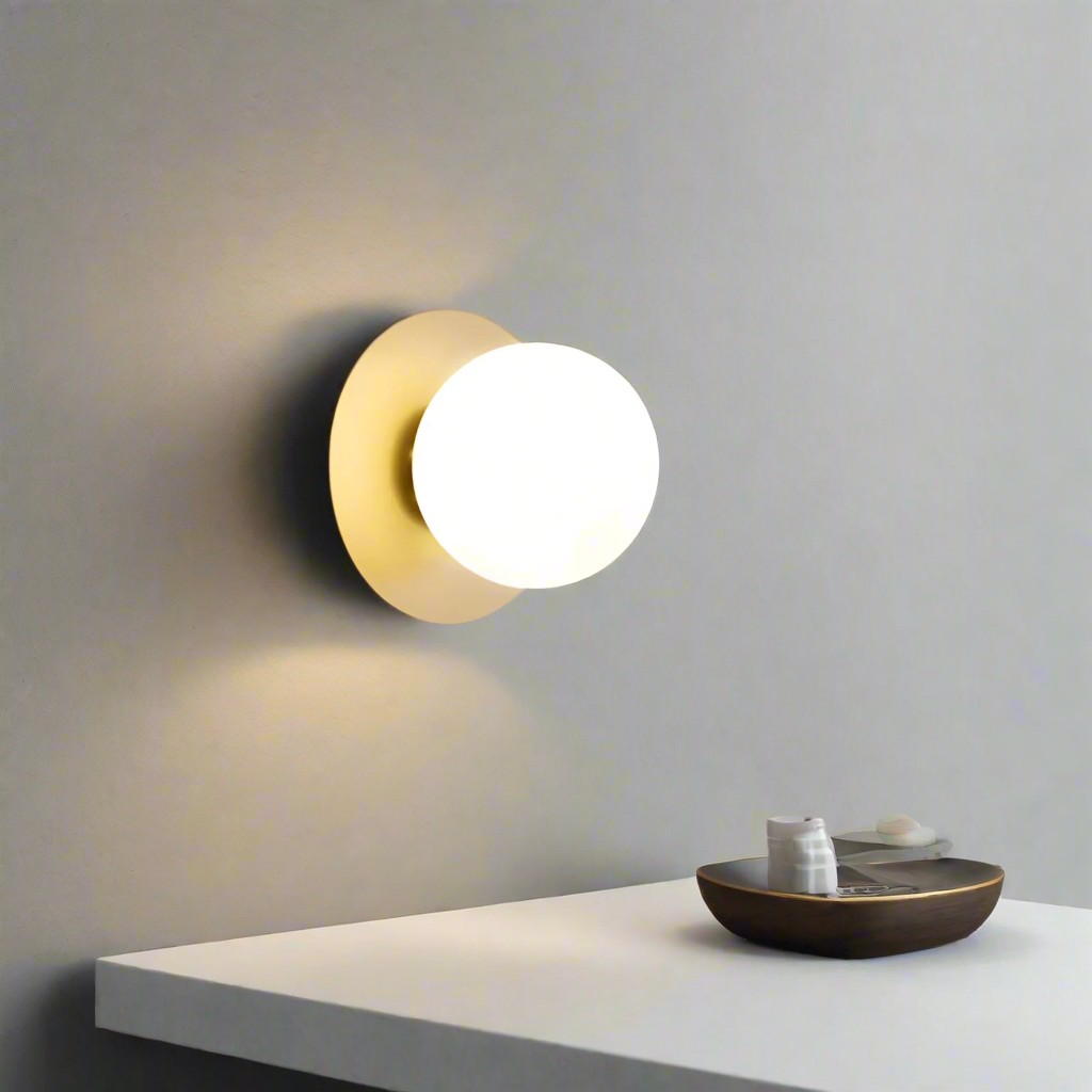 Brilliant Dawn moderne glazen wandlamp HL3353