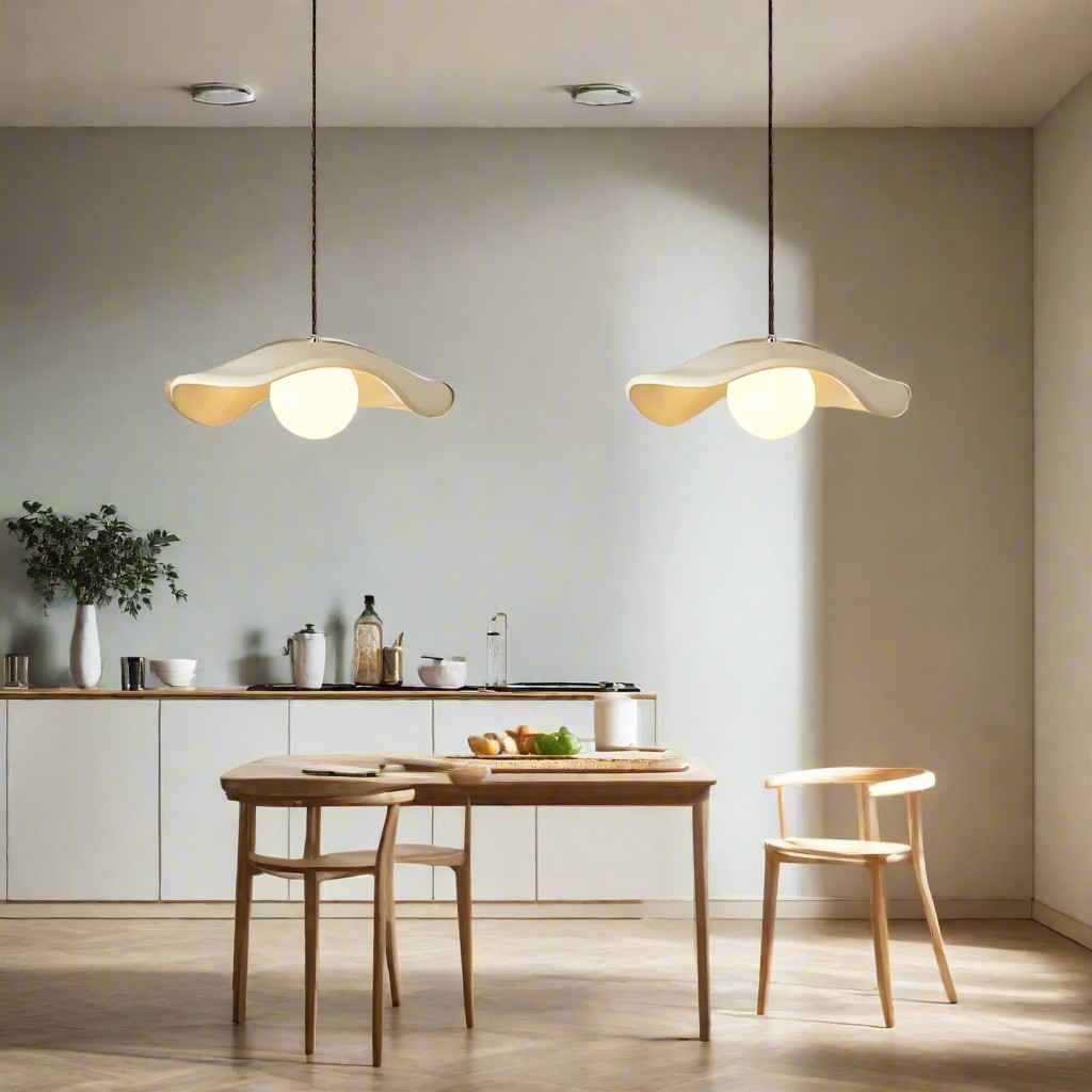 Yumi Sculptural Resin Elegance Minimalistische Hanglamp HL3498