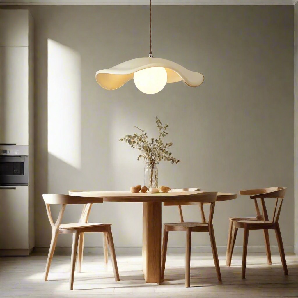 Yumi Sculptural Resin Elegance Minimalistische Hanglamp HL3498
