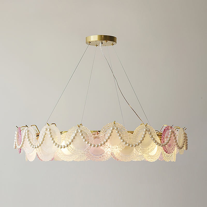 Ronde regenboog kroonluchter HL1144