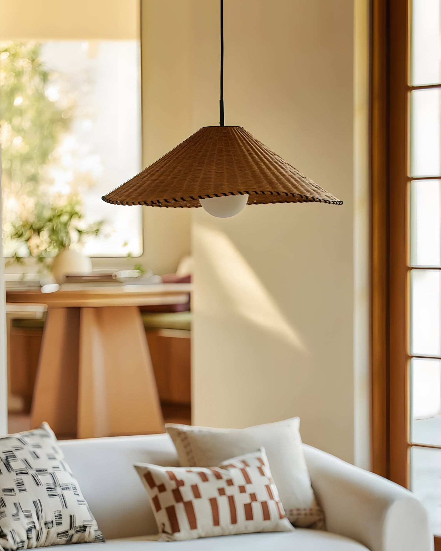 Hanglamp met textuur en vlakke afwerking HL2885