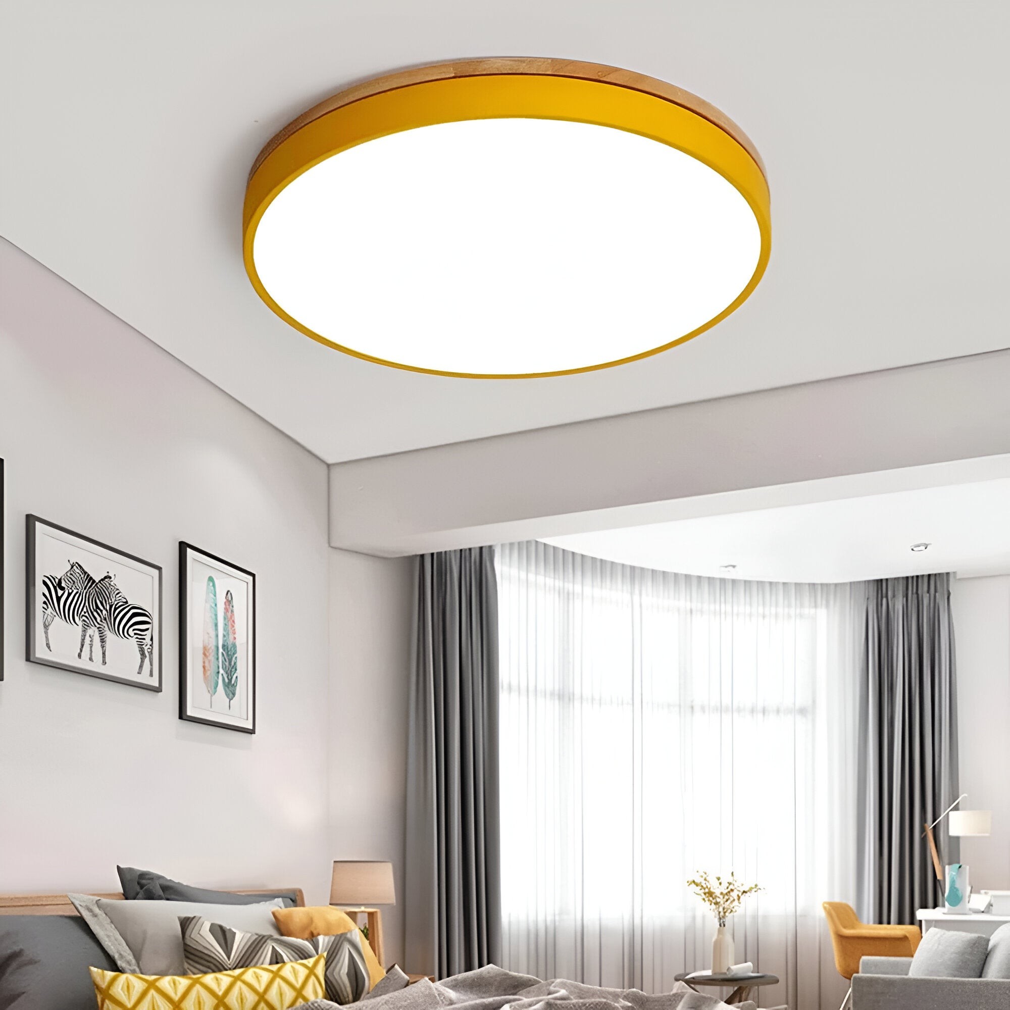 Nordic LED ronde plafondlamp van acryl, minimalistisch design HL1289