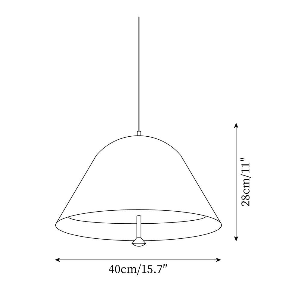 Metalen Peer Hanglamp HL578