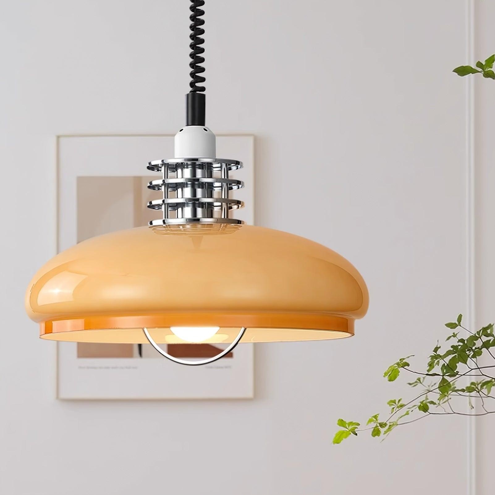 Nordic Cream intrekbare hanglamp HL914