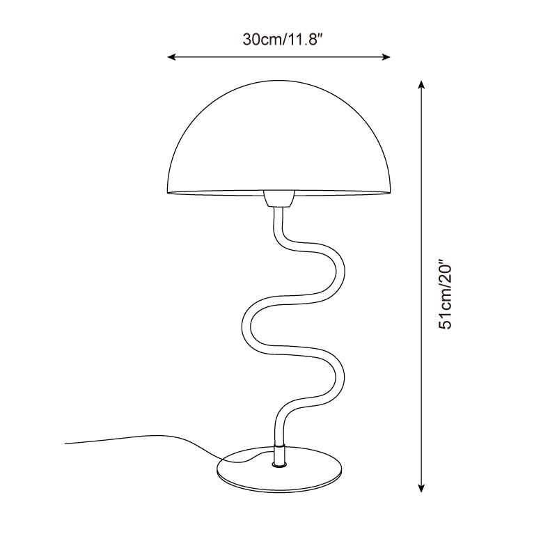 Tuija Twist tafellamp HL2634