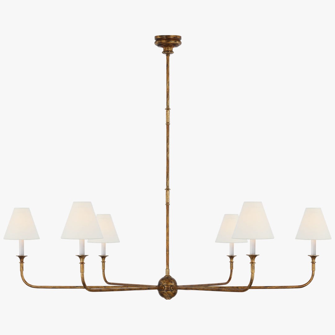Piaf Grande moderne industriële metalen kroonluchter HL1417