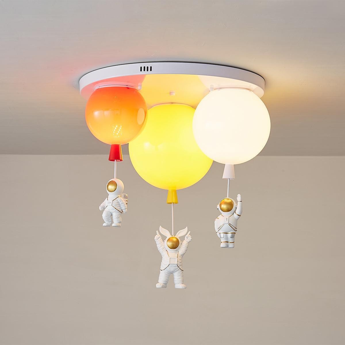Astronaut Glanzende Ballon Plafondlamp HL361