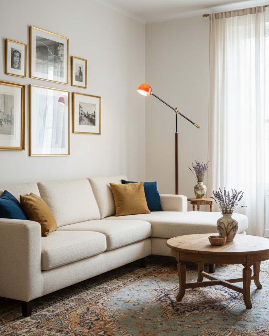 Heritage Swing vloerlamp HL2869