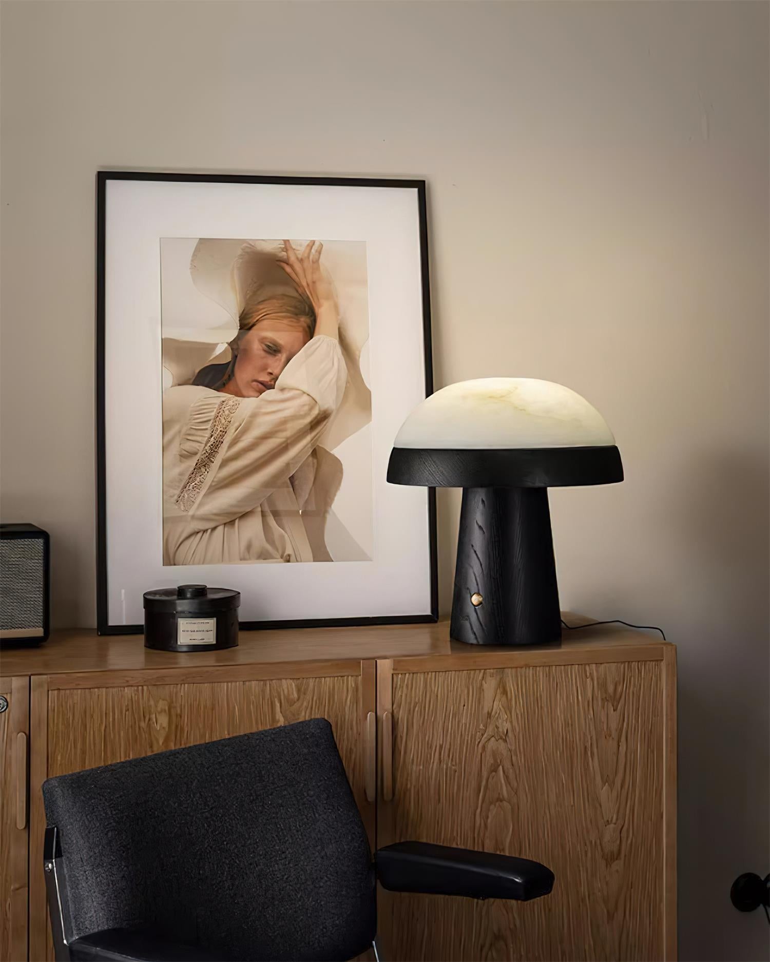 Nordic minimalistische stijl paddenstoelvormige tafellamp HL818