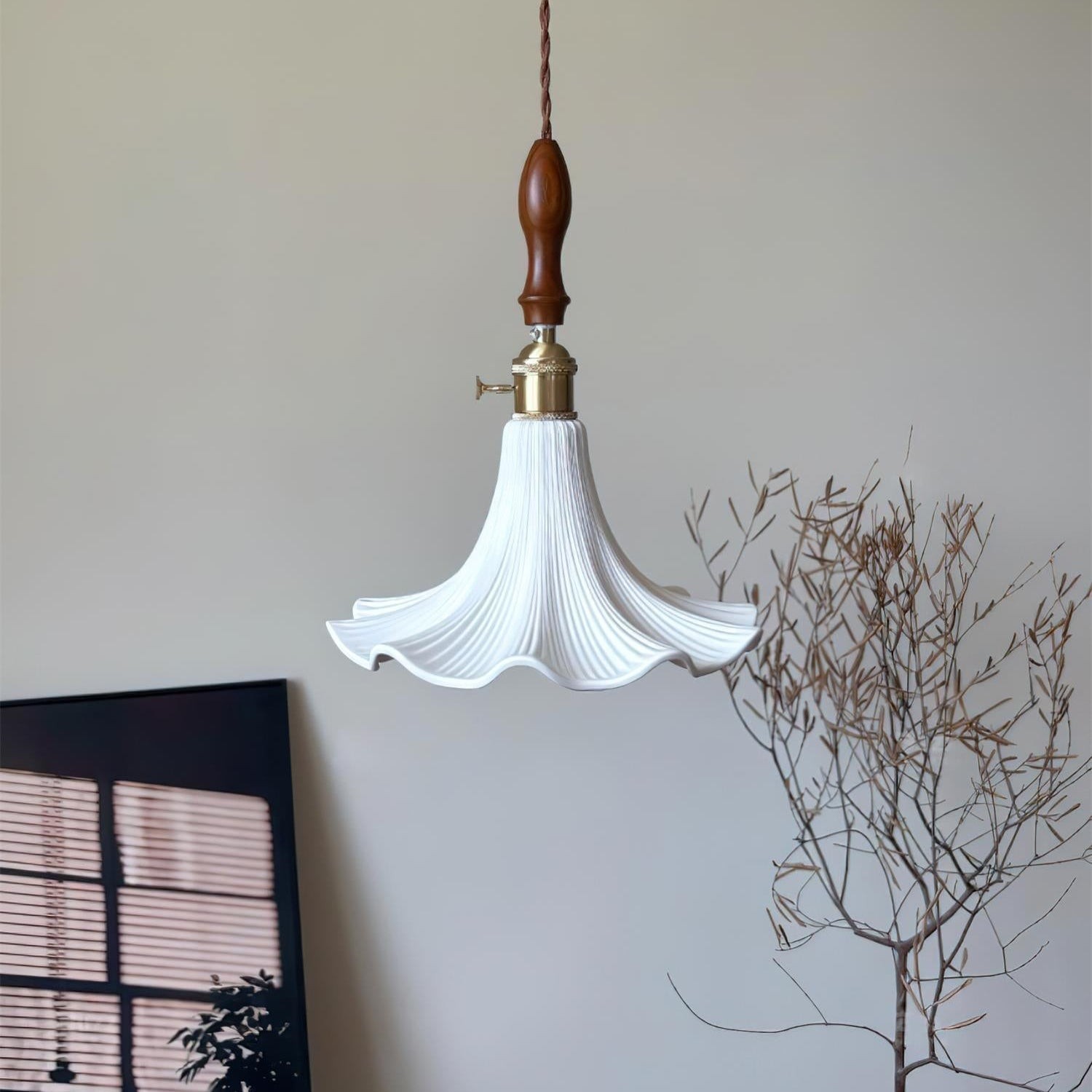 Petalis Charm Franse Petal Keramische Hanglamp HL3506