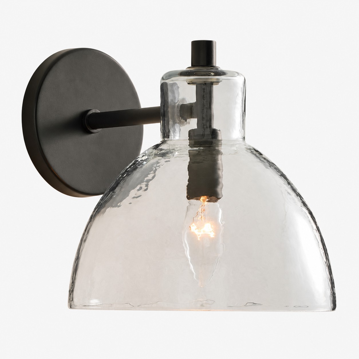 Glavira Gerecycled Glas Dubbele Wandlamp - Binnen Wandverlichting van Messing HL1558
