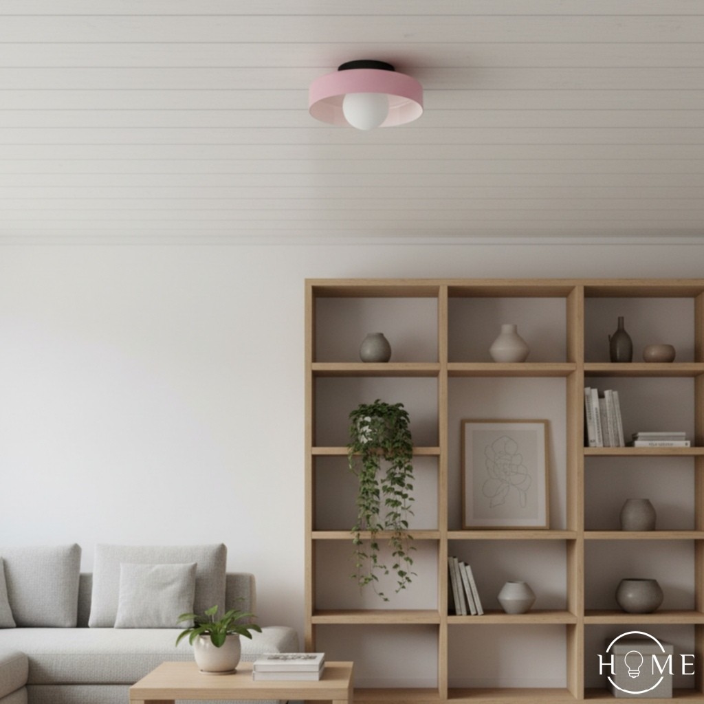 Morandi Glazen Schijf Orb Plafondlamp Wandlamp HL158