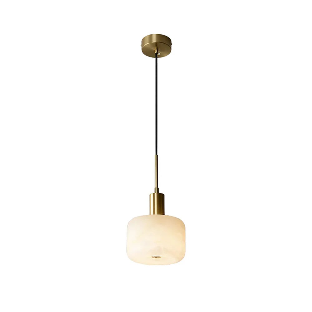 Velia Acorn Alabaster Minimalistische Hanglamp HL3497