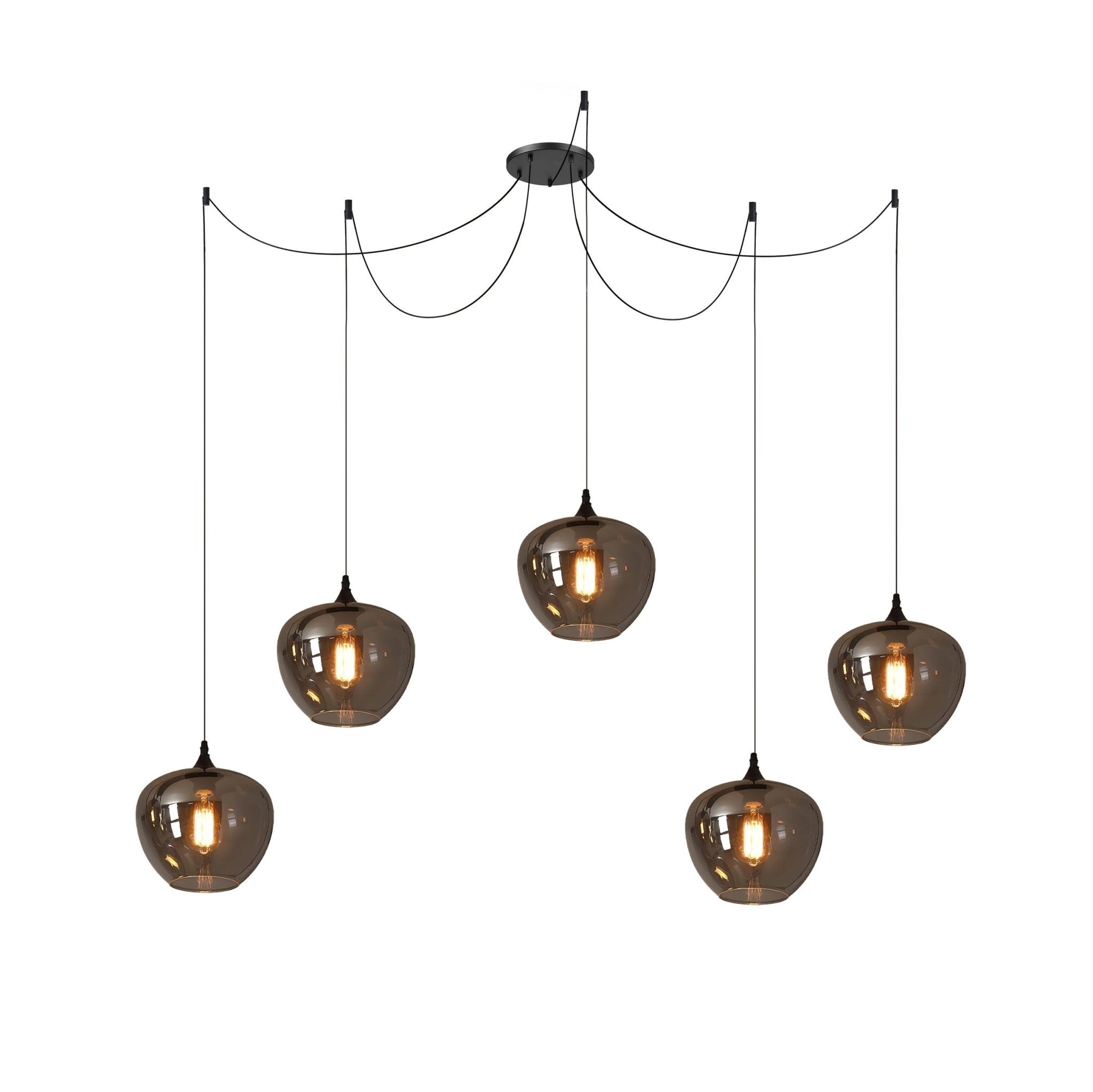 Flesvormige hanglamp HL2916