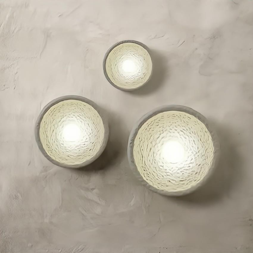 Moderne Wabi-Sabi Wandlamp