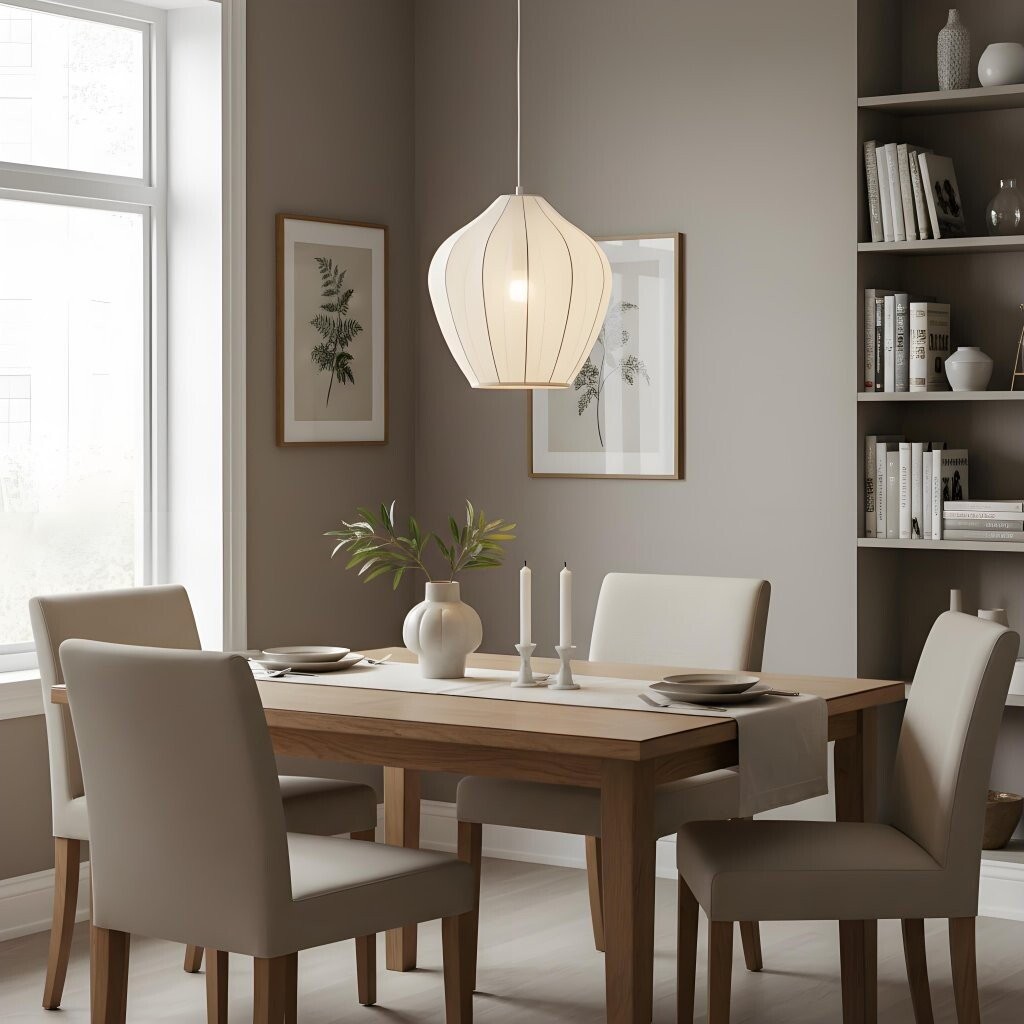 Lumifil Moderne Hanglamp met Gaas - Hangende Stoffen Lampen zijn Geschikt voor Eetkamers of Keukeneilanden HL1983