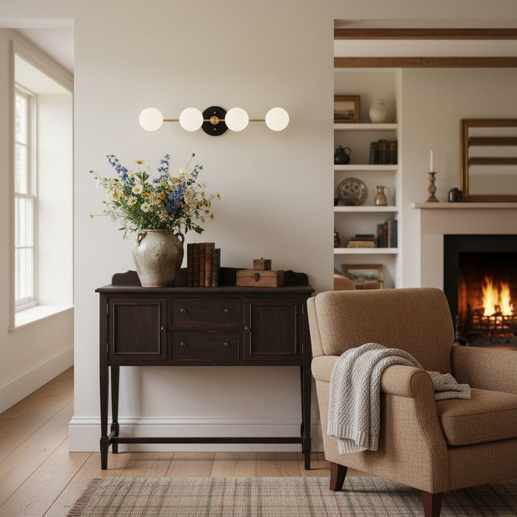 Glorica Glazen Lange Badkamerlamp - Modern Minimalistisch Wandlampontwerp HL1685