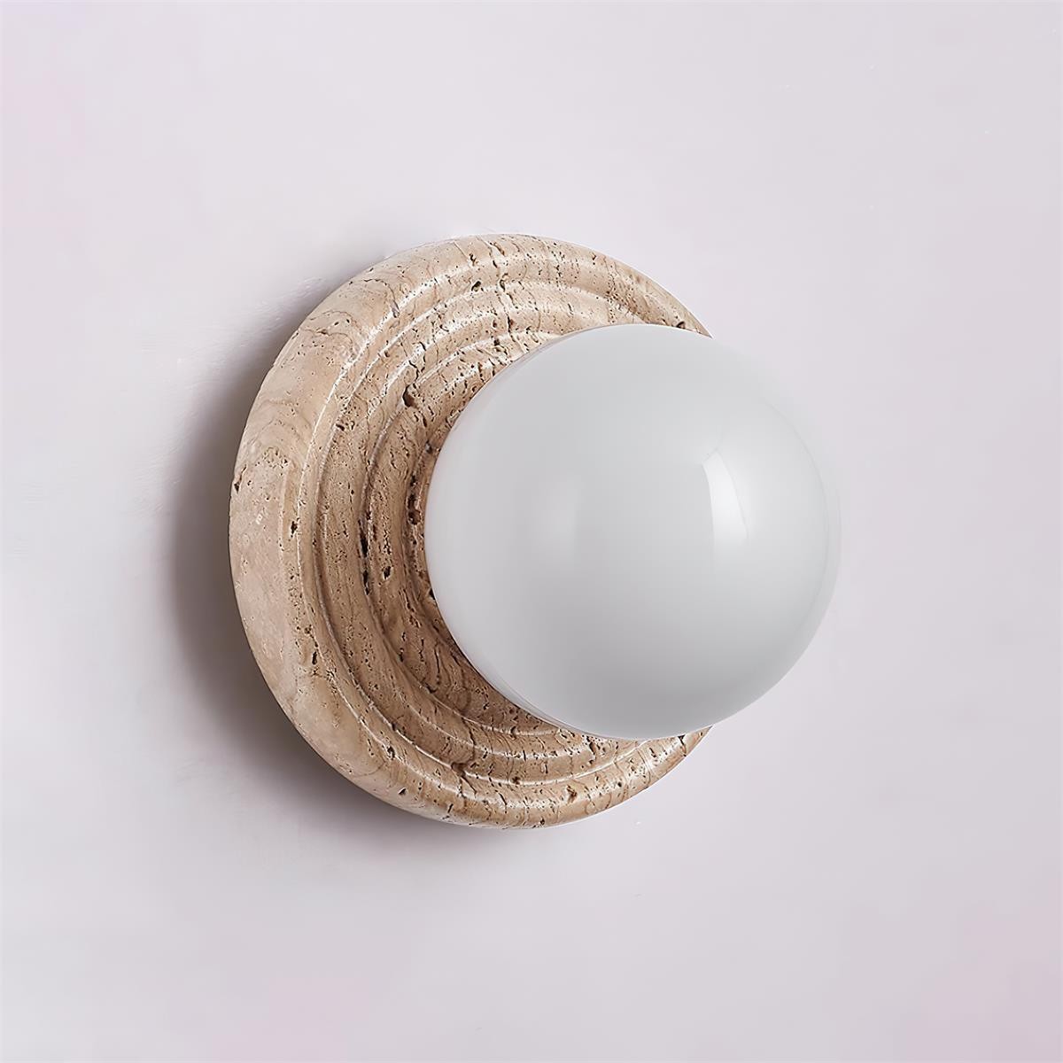 Moderne minimalistische ronde wandlamp HL470