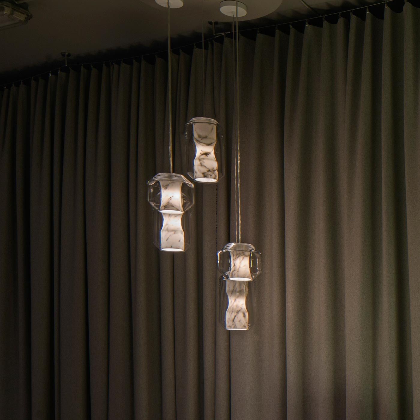 Hanglamp van albastglas HL2997