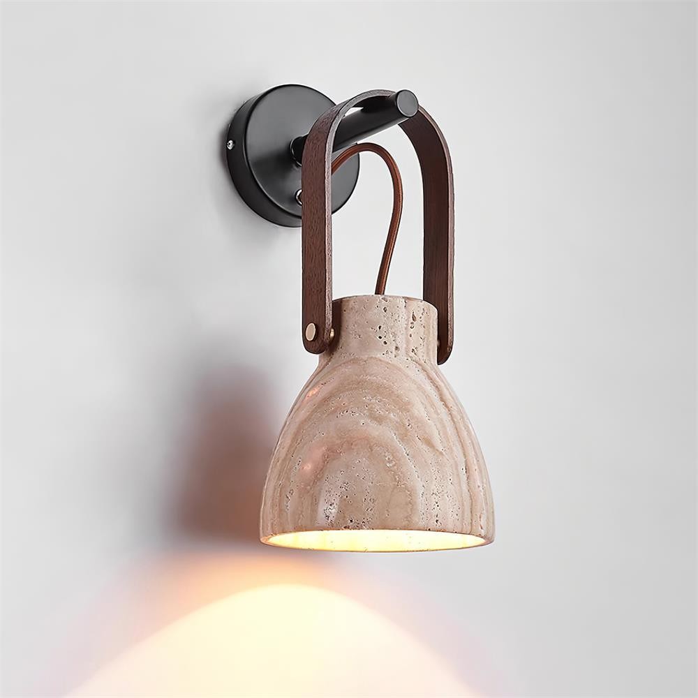 Gepersonaliseerde creatieve gebogen draagbare wandlamp HL512