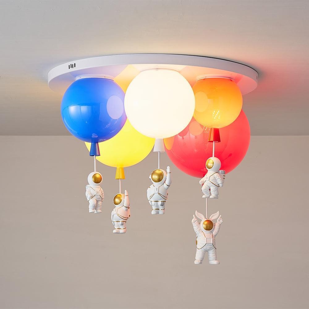 Astronaut Glanzende Ballon Plafondlamp HL361