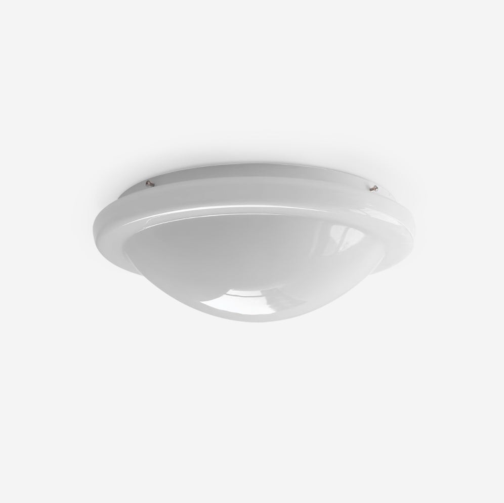 Moderne minimalistische witte glazen led plafondlamp HL416