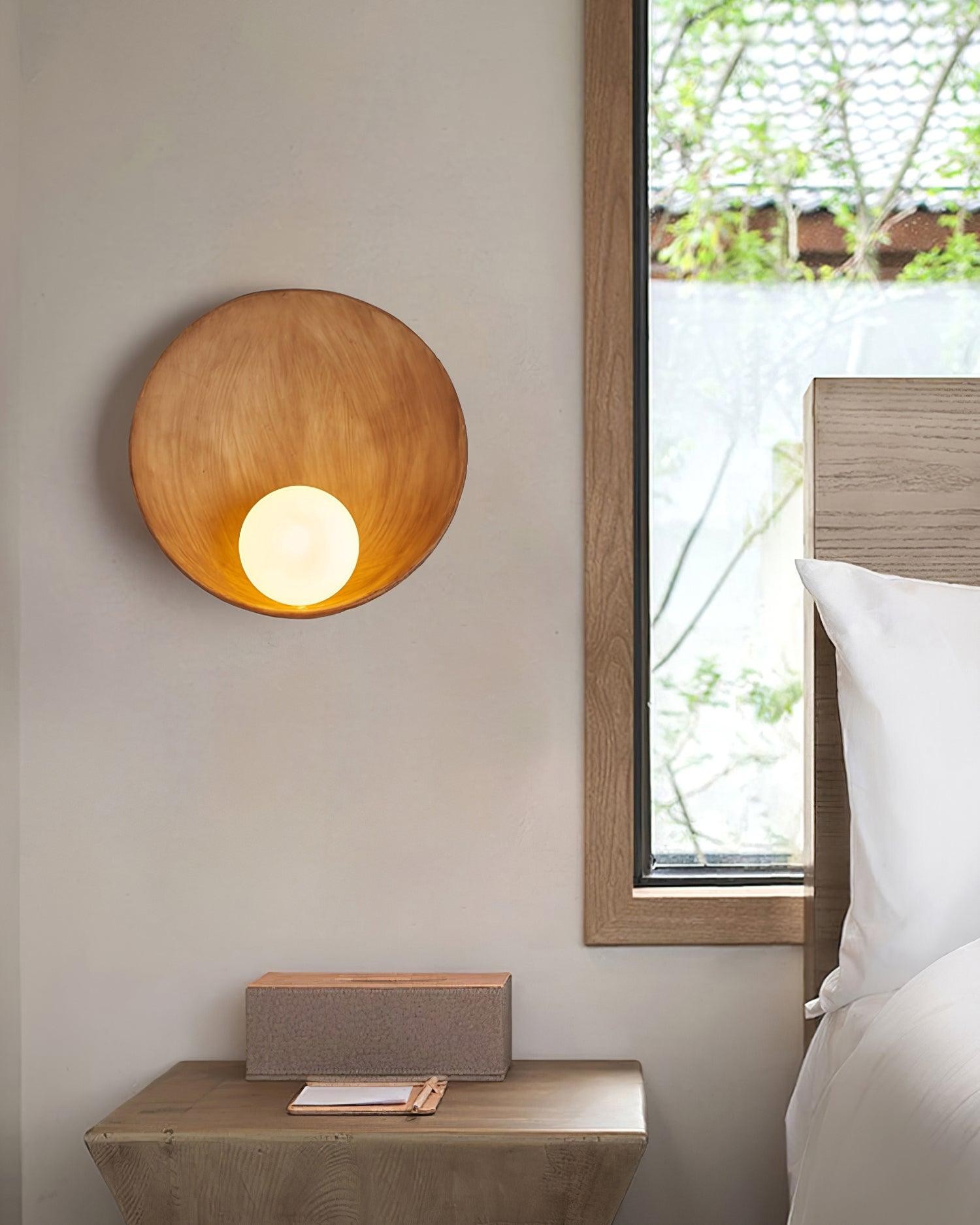 Japanse stijl hars wandlamp HL654