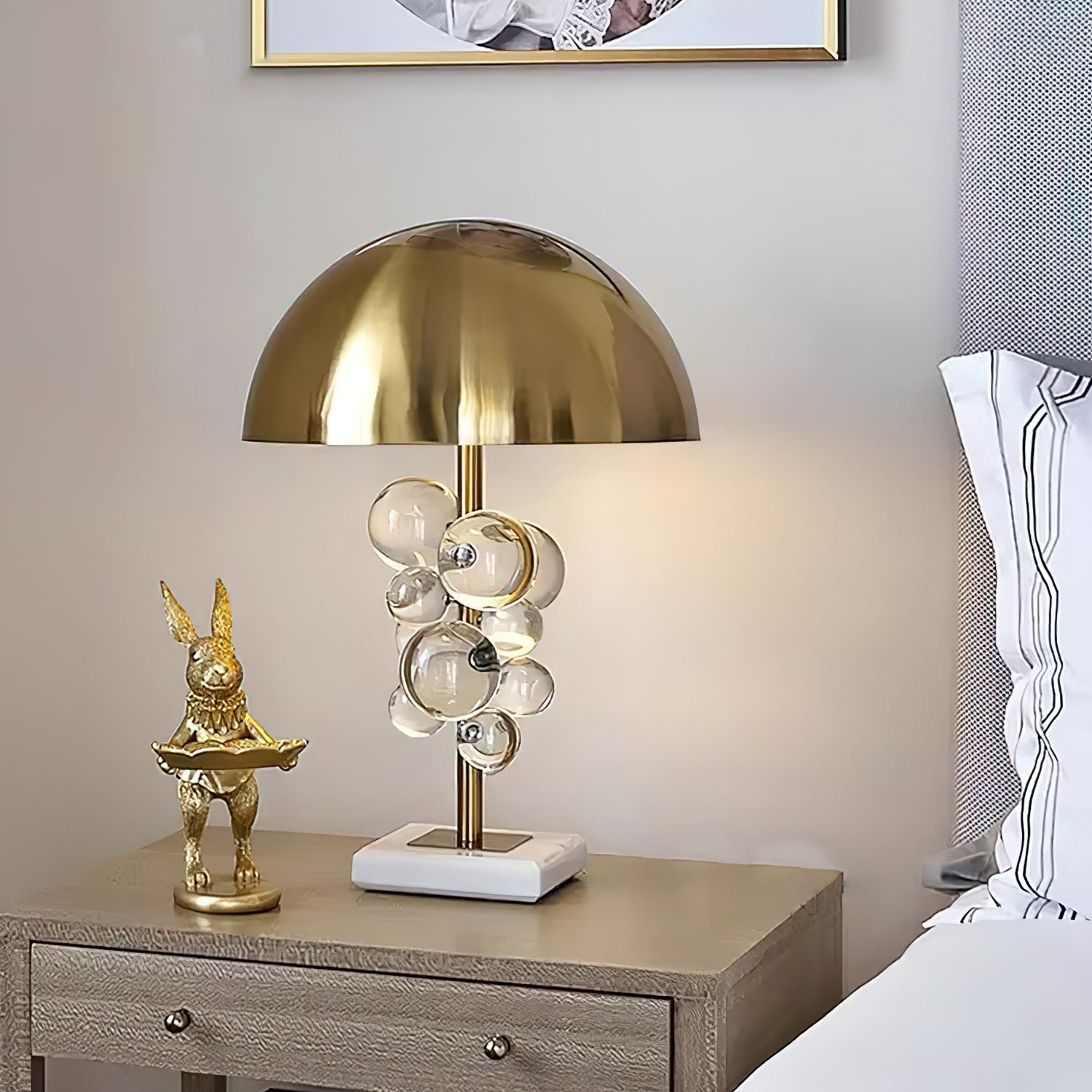 Moderne creatieve metalen tafellamp HL535