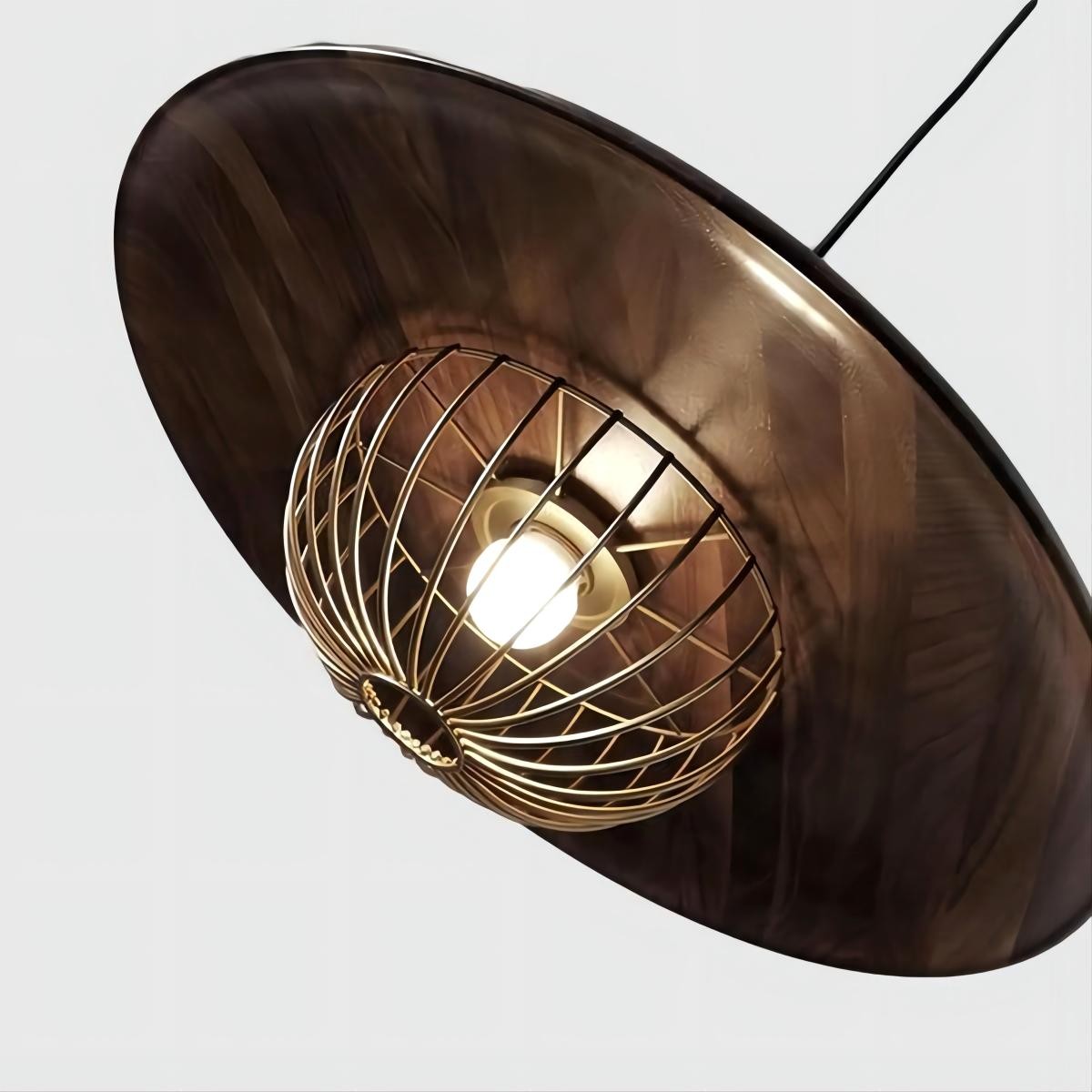 Vintage metalen hanglamp HL44