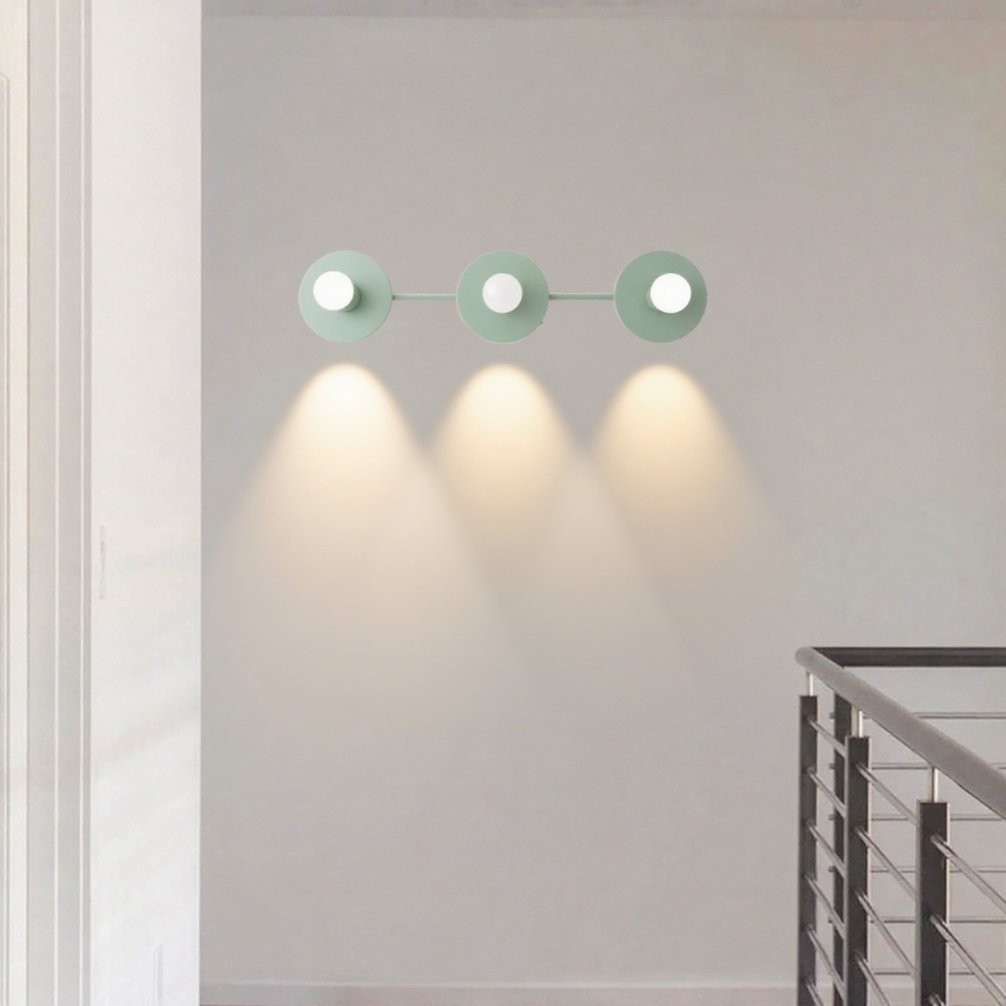 Sferische wastafelwandlamp - Moderne badkamerverlichting met 3 lampen HL1411