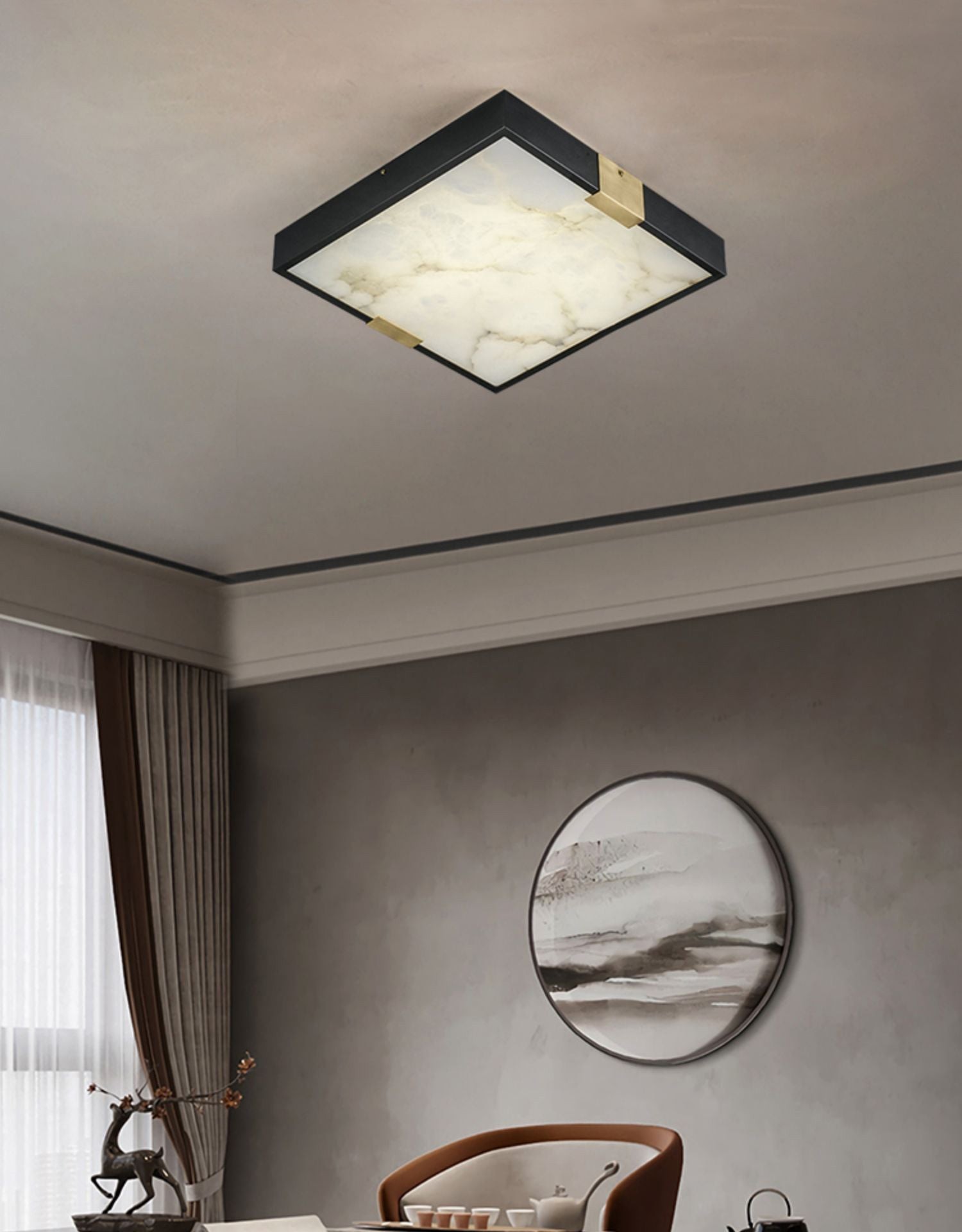 Lucien Alabaster Plafondlamp HL2985