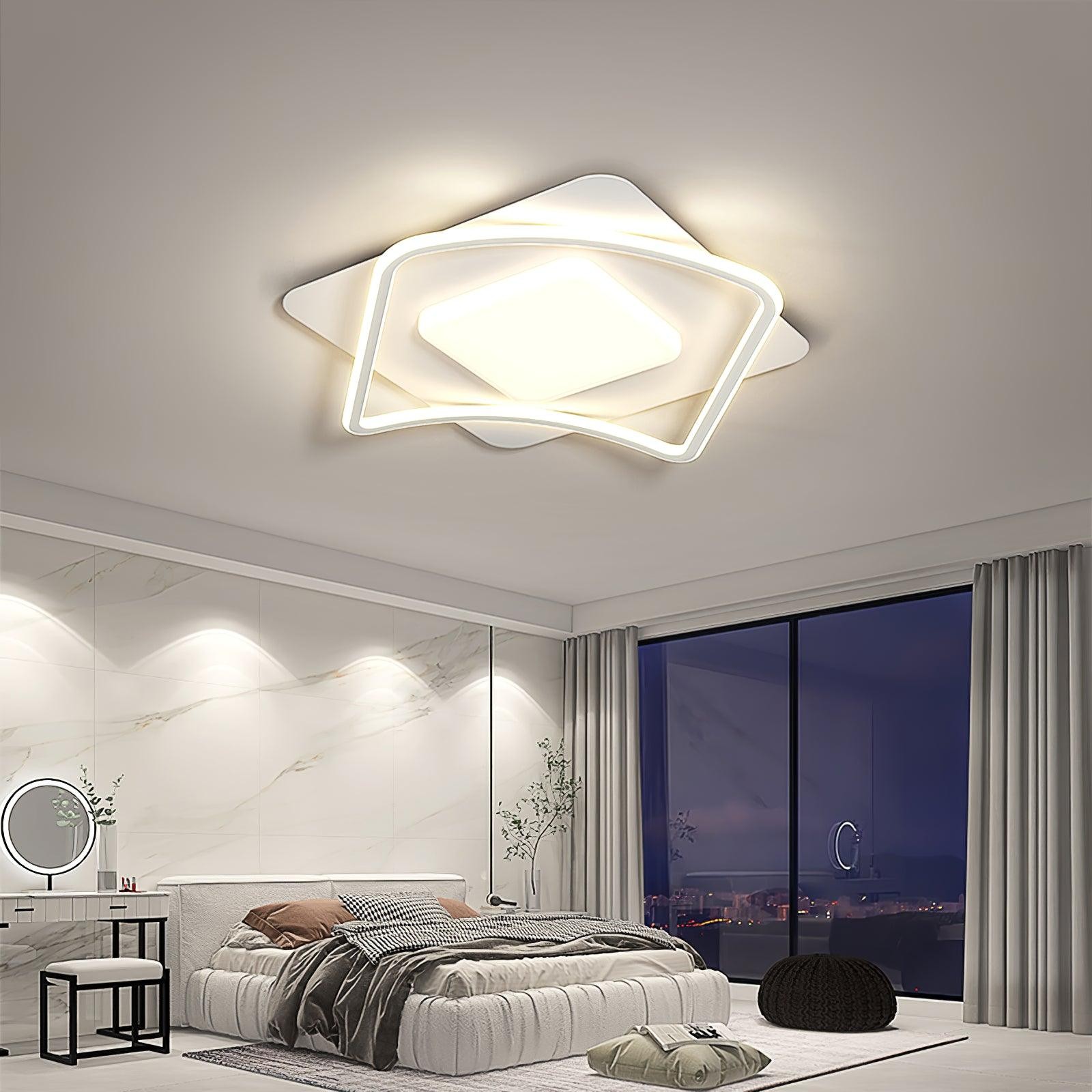 Minimalistische geometrie LED-plafondlamp HL706