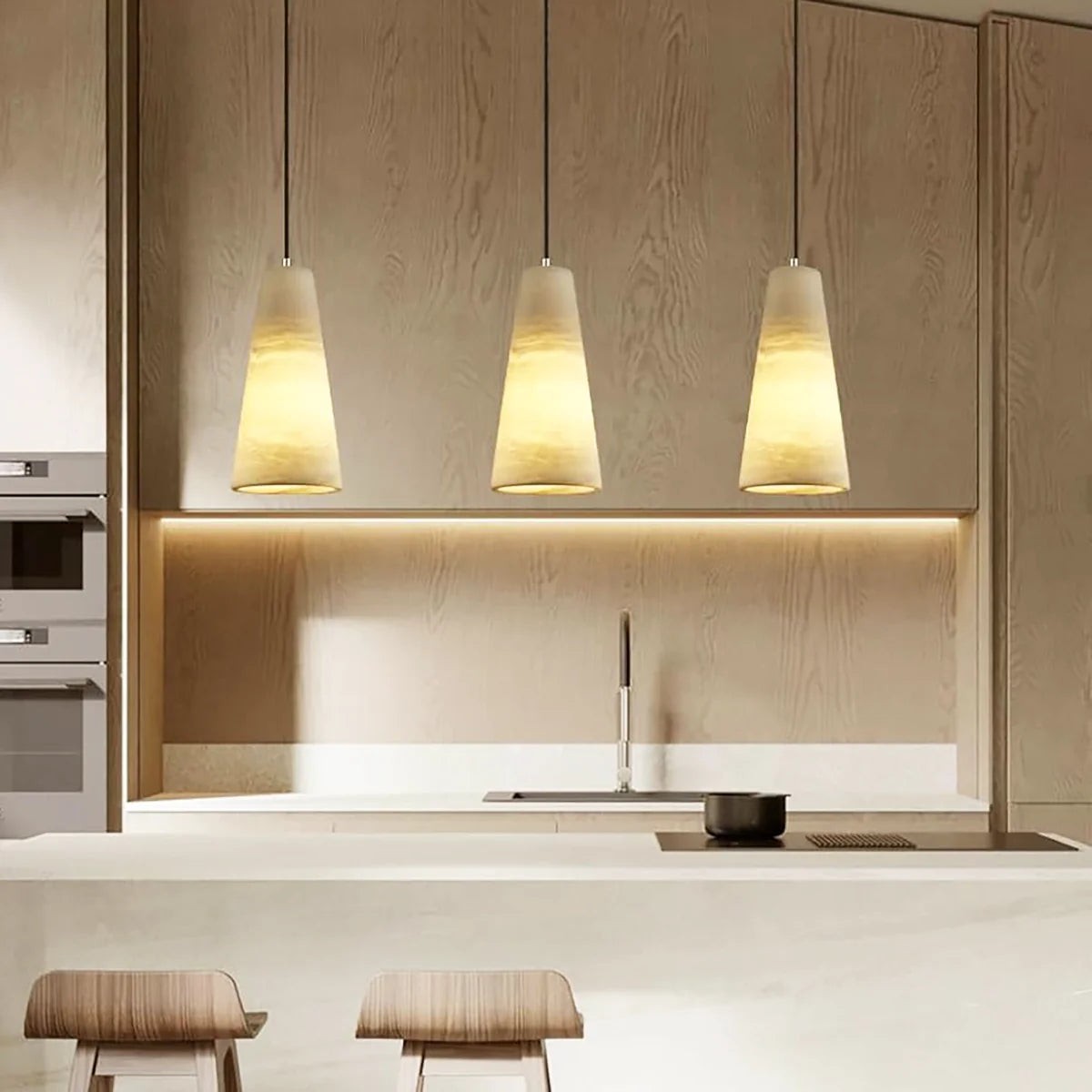 Aurora Pillar Alabaster hanglamp HL3500